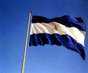 yapboz Nikaragua bayrağı